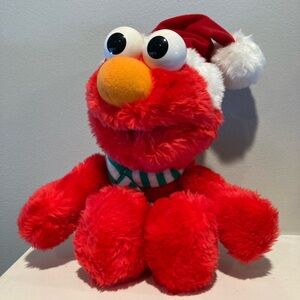 Vintage 1997 plush Tyco Christmas Elmo